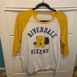 Riverdale Vixens Quarter Length Arm T- Shirt